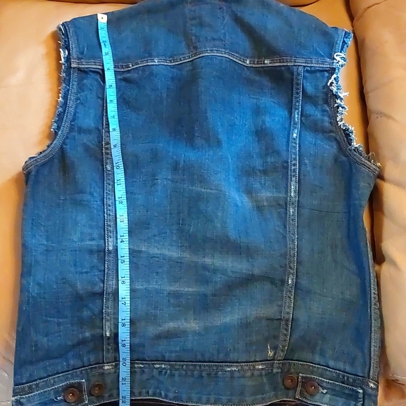 SALE! GUESS Los Angeles vintage denim vest - Picture 10 of 12
